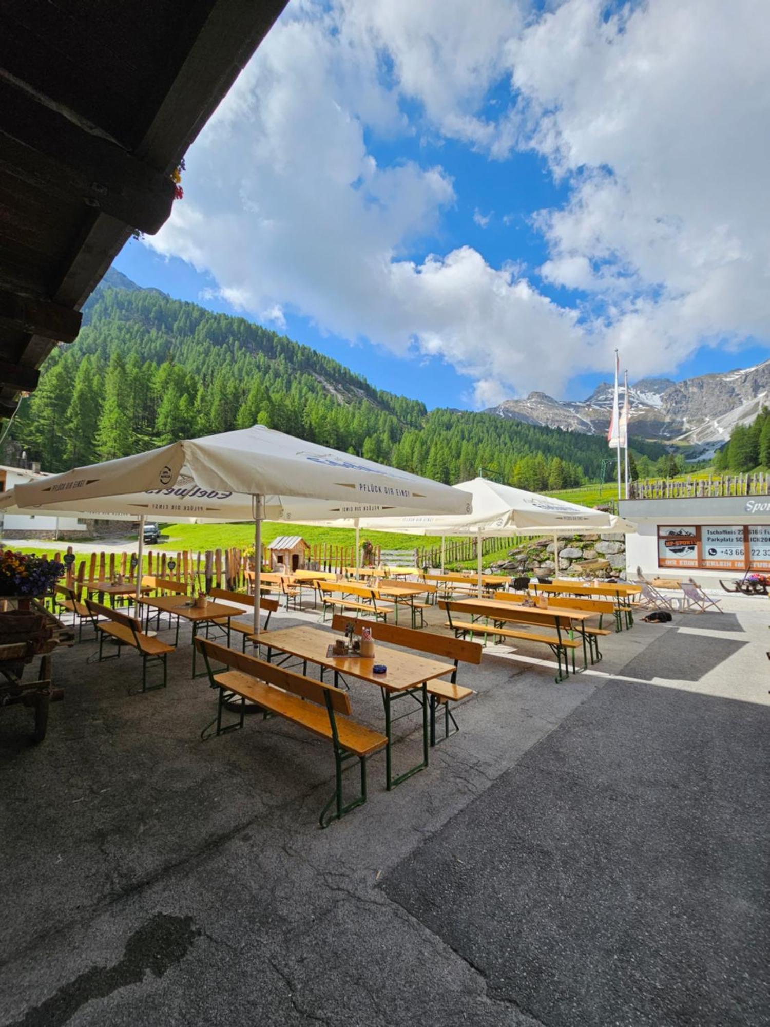 Schlickeralm Hotell Telfes im Stubai Exteriör bild